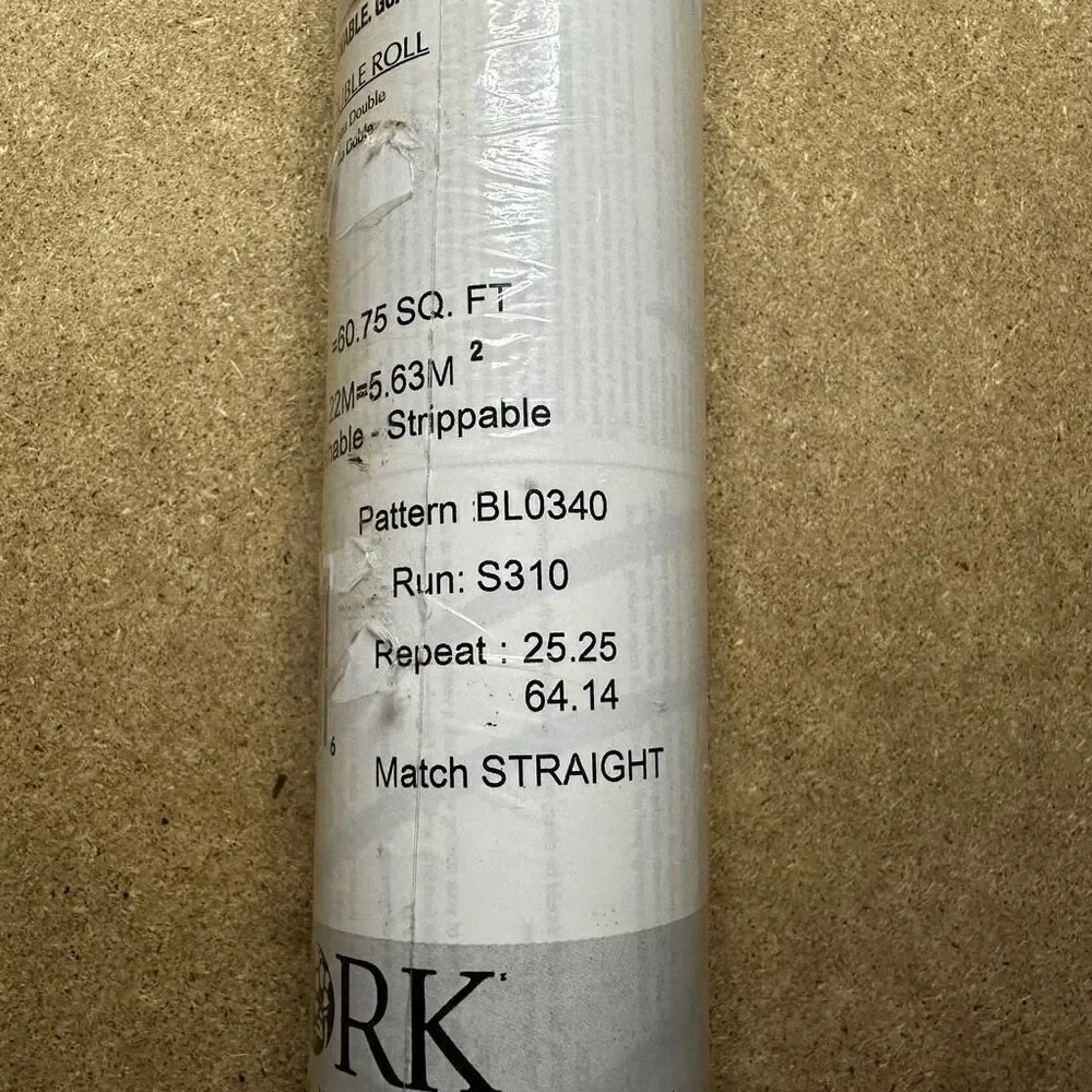 York Wallcoverings Bl0340 Black And White Book Script Floral Wallpaper